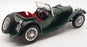 Burago 1/18 Scale Model Car 3006 - 1937 Jaguar SS 100 - Green (Red Seats)