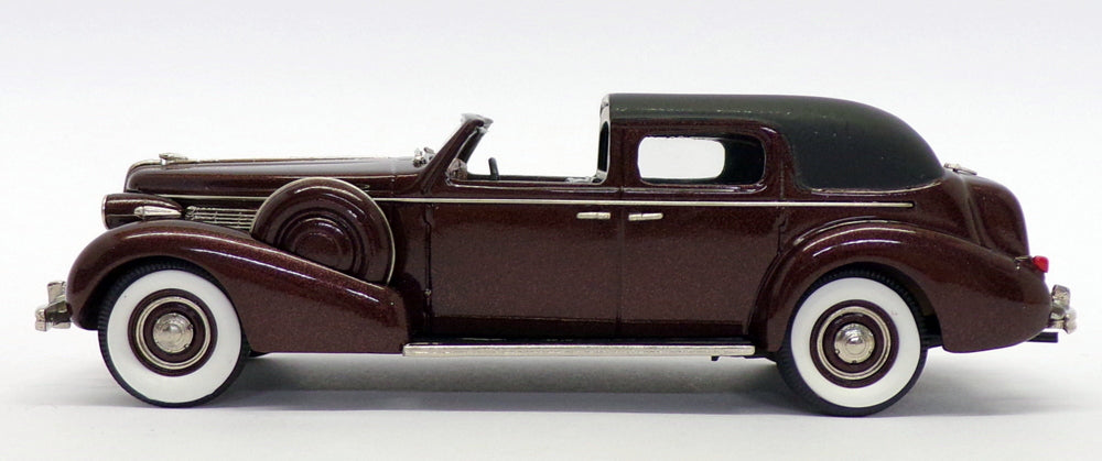 Brooklin Models 1/43 Scale BC027 - 1938 Buick Ltd Town Car Black / Muscovado