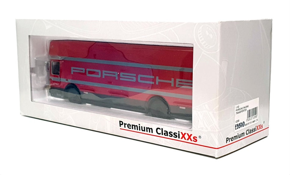 Premium ClassiXXs 1/43 Scale 12200 - Mercedes Benz Truck Transporter Porsche