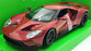 Welly 1/24-27 Scale Model Car 24082W - 2017 Ford GT - Burgundy