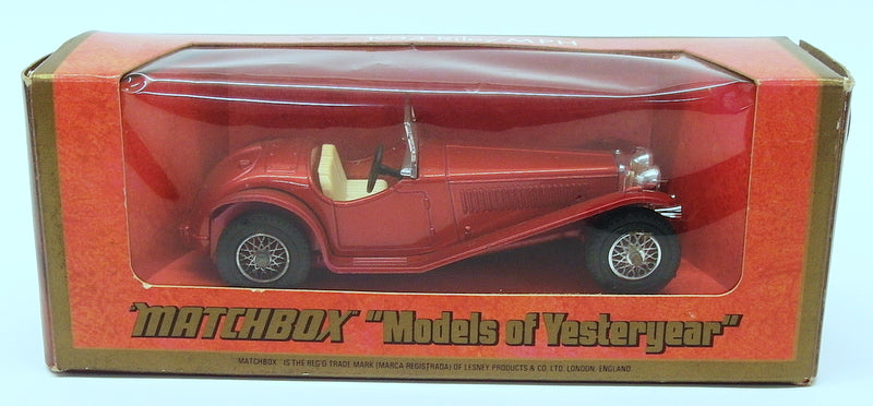 Matchbox Appx 1/43 Scale Diecast Y-3 - 1934 Riley MPH - Metallic Red