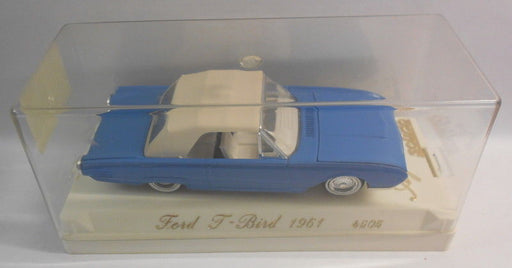 Solido 1/43 Scale Metal Model - SO217 FORD T-BIRD 1961 BLUE