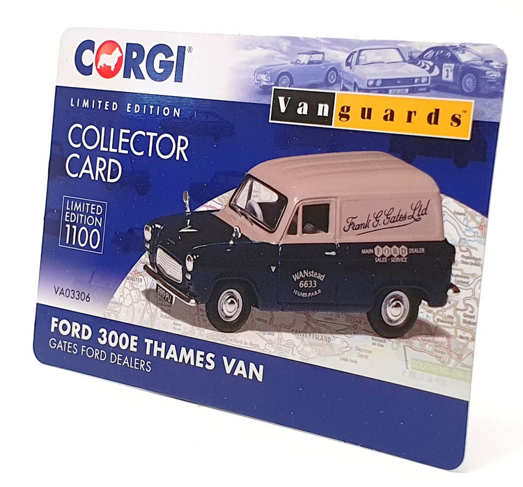 Vanguards 1/43 Scale VA03306 - Ford 300E Thames Van - Gates Ford