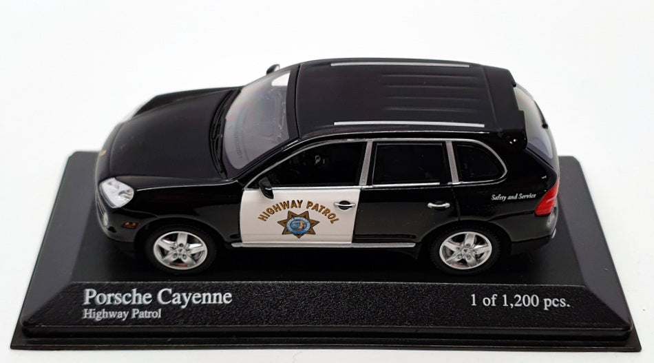 Minichamps 1/43 Scale 400 066291 - Porsche Cayenne Police - Highway Patrol