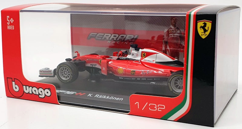 Burago 1/32 Scale Model Car #18 46800 - Ferrari SF 16-H K.Raikkonen