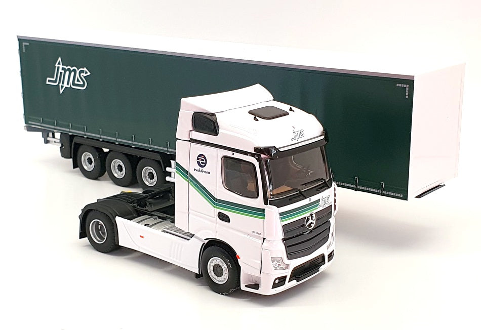 Eligor 1/43 Scale 116908 - Mercedes Actros 5 Tautliner Transports Truck - JMS