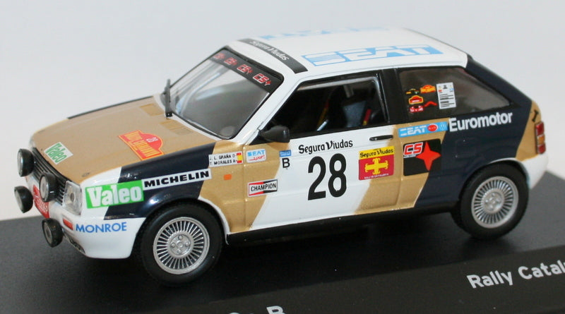 Altaya 1/43 Scale - Seat Ibiza 1.5 GLX Gr. B - Rally Catalunya 1986 #28