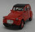 Citroen 2CV - Red - Kinsmart Pull Back & Go Diecast Metal Model Car
