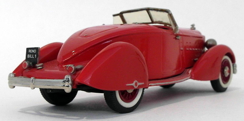 Minimarque 43 1/43 Scale US8A - 1934 Packard Boattail Runabout Speedster - Red
