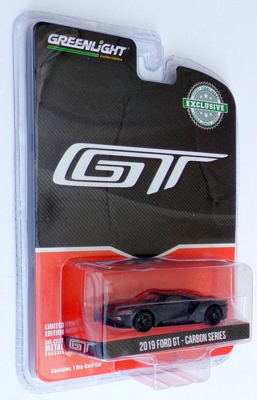 Greenlight 1/64 Scale 30039 - 2019 Ford GT Carbon Series - Met Grey