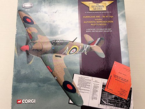 Corgi 1/72 Scale diecast 49104 Hurricane Mk1 87 Sqn