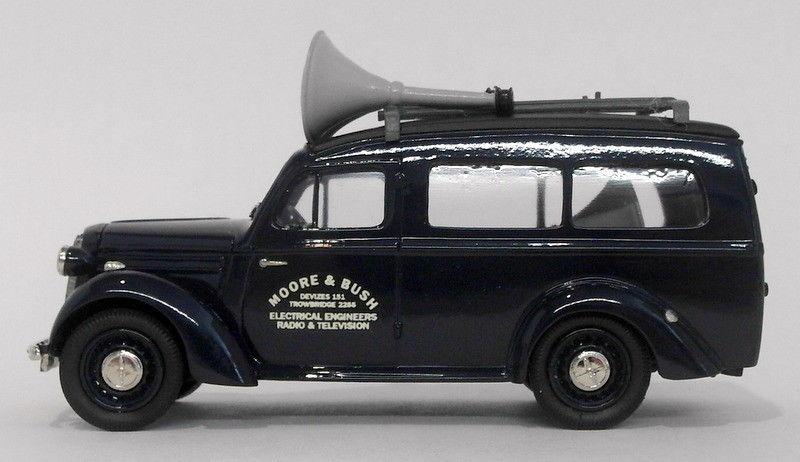 Lansdowne Models 1/43 Scale LDM98 1947 Bedford Utilecon Moore & Bush Loudspeaker