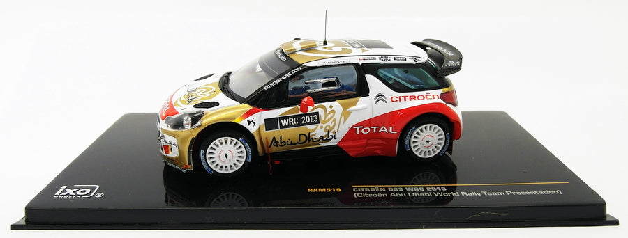 Ixo 1/43 Scale RAM519 - Citroen DS3 WRC - Abu Dhabi WRT Presentation