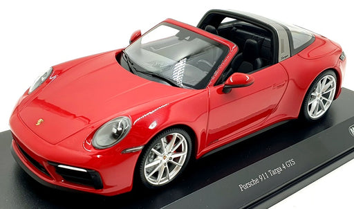 Minichamps 1/18 Scale Diecast 155 061062 - Porsche 911 Targa 4 GTS 2021 - Red