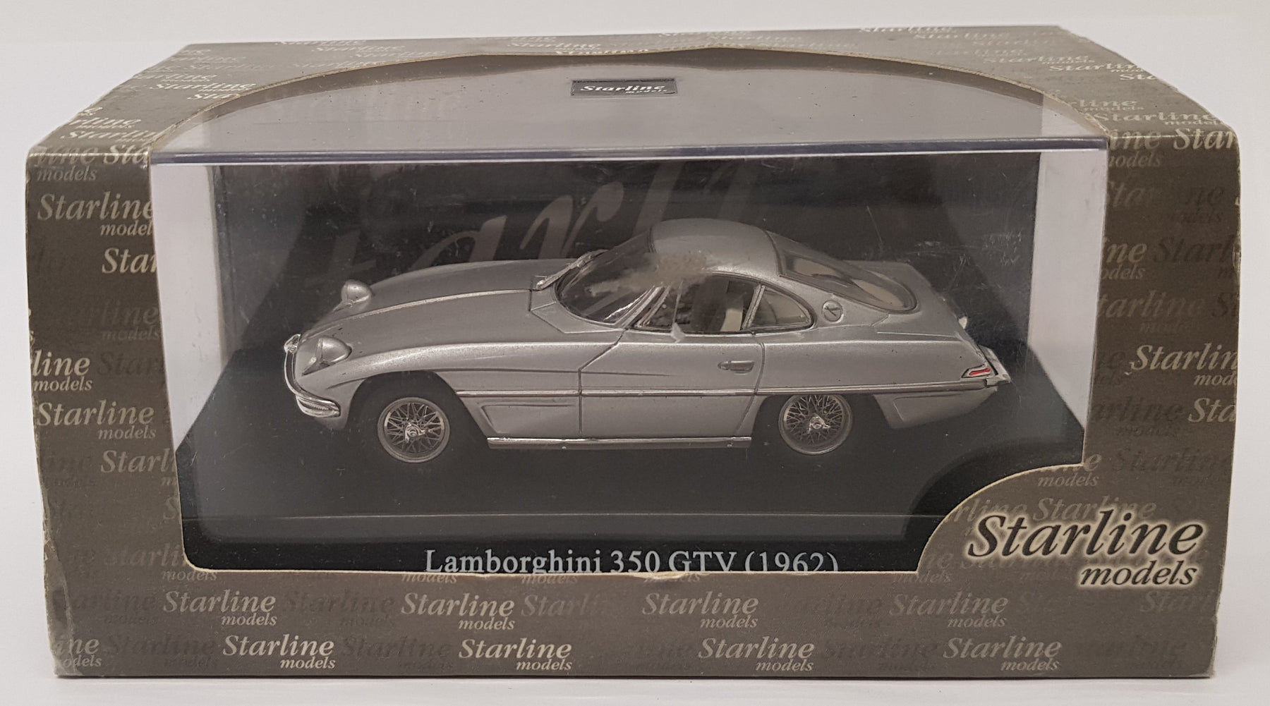Starline 1/43 Scale Diecast 61122 - 1962 Lamborghini 350 GTV - Silver
