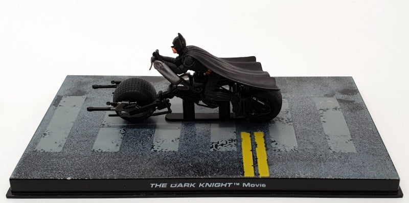 Eaglemoss Appx 9cm Long Model DK01 - Bat Bike & Figure Dark Knight - Batman