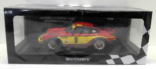 Minichamps 1/18 Scale diecast 155 776409 Porsche 934 Jolly Club Silverstone 1977