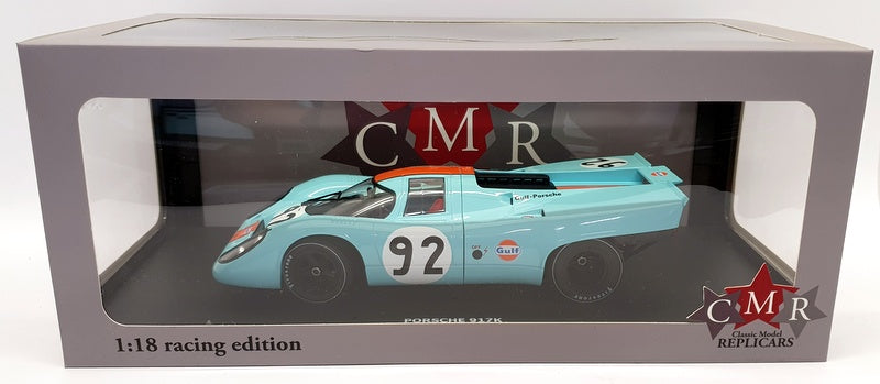 CMR 1/18 Scale Model Car CMR146-92 - Porsche 917K Race Car Gulf #92