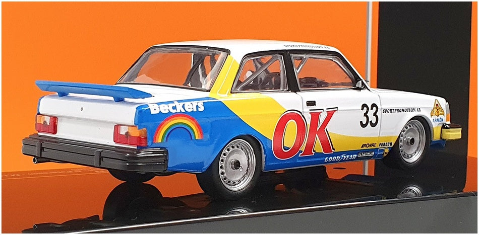 Ixo 1/43 Scale Diecast GTM153LQ - Volvo 240 #33 ETCC Zolder 1985