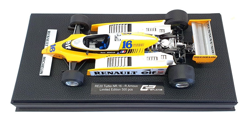 GP Replicas 1/18 Scale GP53A - Renault RE20 Turbo 1980 #16 René Arnoux