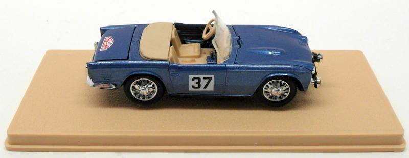 Eligor 1/43 Scale Model Car 1135 Triumph TR5 1968 #37 Coupe Des Alpes - Met Blue