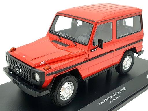 Minichamps 1/18 Scale Diecast 155 038002 Mercedes-Benz G Wagon SWB Red