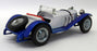 Gama 1/45 Scale Vintage Model Car - 987 Mercedes Benz SSK 1928 White / Dark Blue