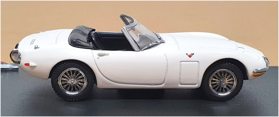 Kyosho 1/43 Scale Diecast 03033W - Toyota 2000GT Open - White