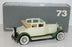 RIO 1/43 Scale - 73 - 1923 Rolls Royce Mod Twenty - Cream / Green