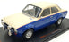 Ixo 1/18 Scale 18CMC124 - Ford Escort MKI RS 1600 1974 - White/Blue