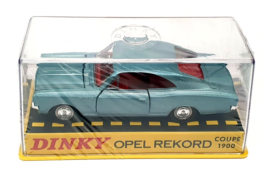 Atlas Dinky Toys Appx 11cm Long 1405 - Opel Rekord Coupe 1900 - Blue