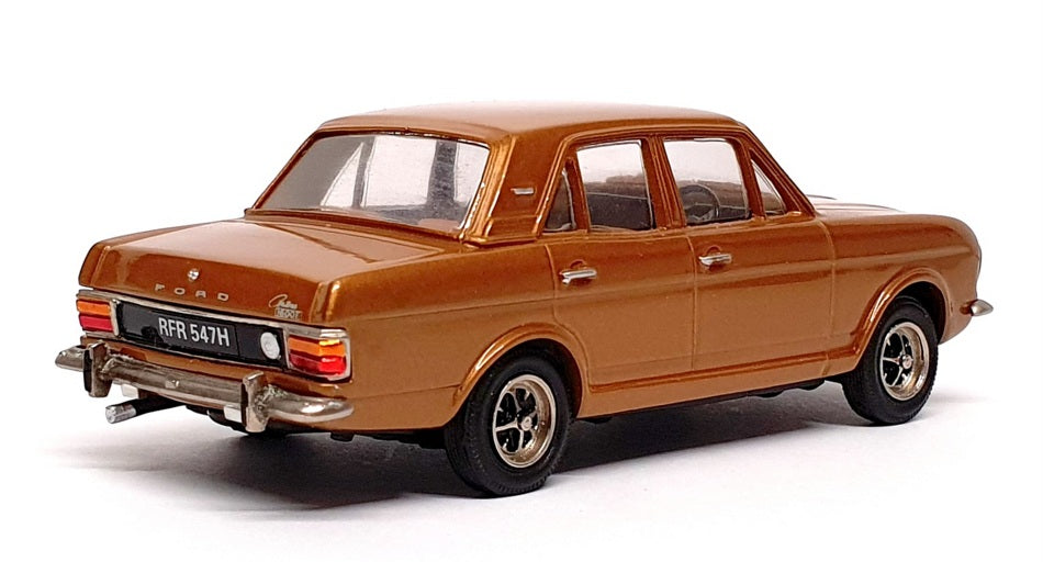 Pathfinder Minicar 43 1/43 Scale PM01G - Ford Cortina Mk2 - Gold