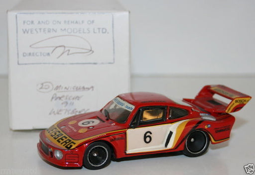 WESTERN MODELS MIKE STEPHENS 1st PROTOTYPE MODEL MINICHAMPS PORSCHE 911 WEISBERG