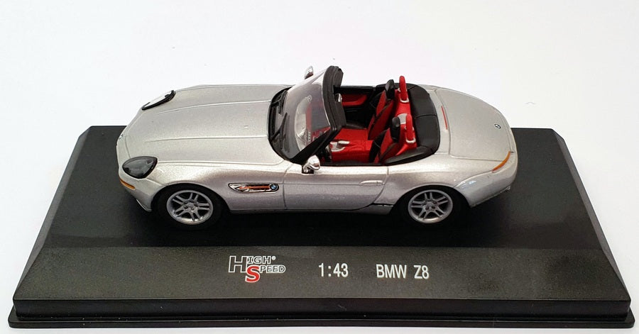 High Speed 1/43 Scale Model Car 43KFB6S - BMW Z8 - Silver
