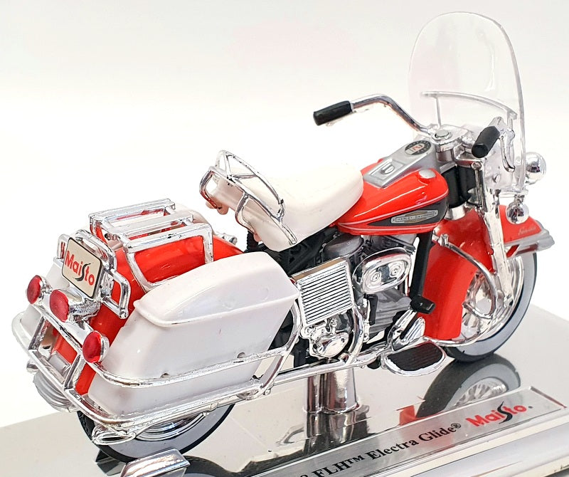 Maisto 1/18 Scale Motorcycle 39360 - 1968 Harley Davidson FLH Electra Glide