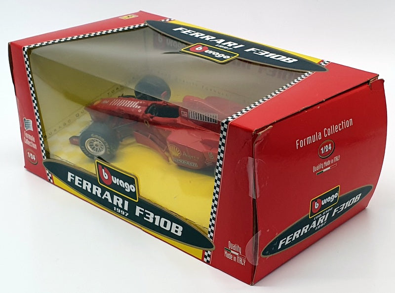 Burago 1/24 Scale Model Car 6502 - F1 Ferrari F310B 1997 - #5 Red