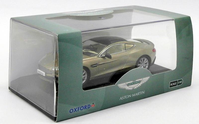 Oxford Diecast 1/43 Scale AMV002 - Aston Martin Vanquish Coupe - Selene Bronze