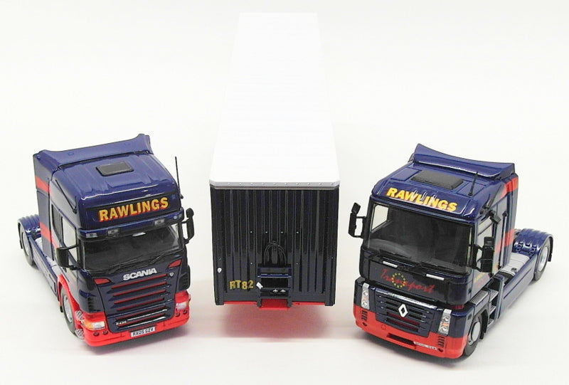 Universal Hobbies 1/50 Scale UH5636 - Scania & Renault Truck Set - Rawlings