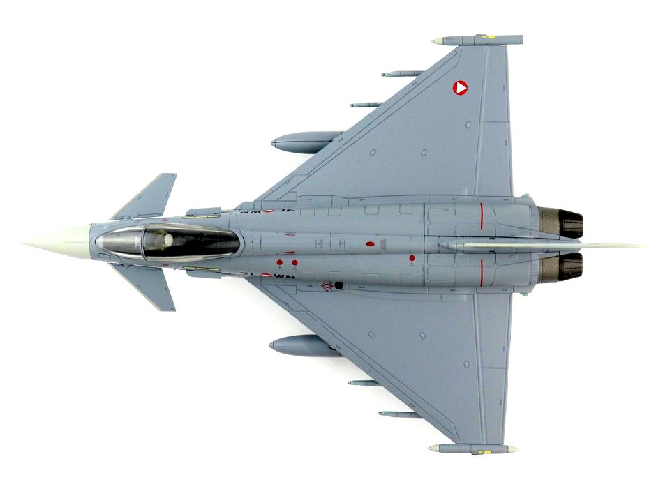 Hobby Master 1/72 Scale HA6611 - Eurofighter Typhoon 7L-WN Austrian AF 2019