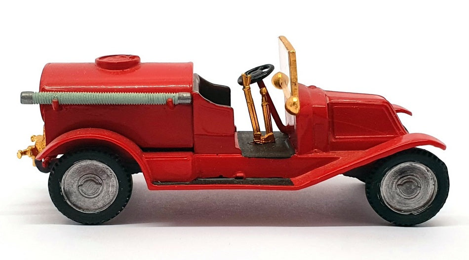 DJM 9.5cm Long Metal Model FE53 - Fire Engine Truck - Red