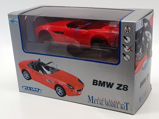 Welly 1/24 Scale Diecast Kit 2084MK - BMW Z8 - Red