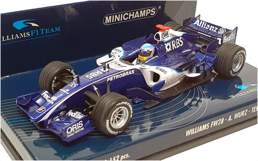 Minichamps 1/43 Scale 400 060035 - F1 Williams FW28 A. Wurz Test Driver 2006
