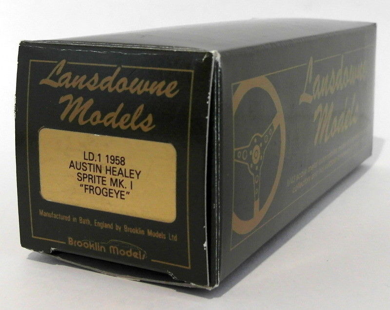 Lansdowne Models 1/43 Scale LDM1 - 1958 Austin Healey Frogeye Sprite - Red