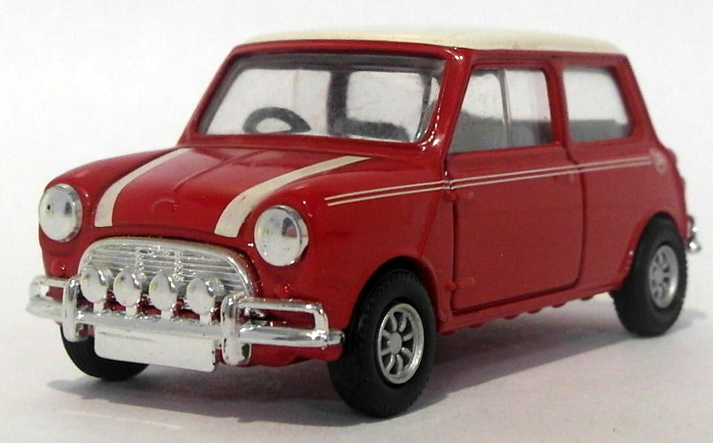 Corgi 1/43 Scale Diecast AAF7591 - Austin Mini Cooper - Red/White