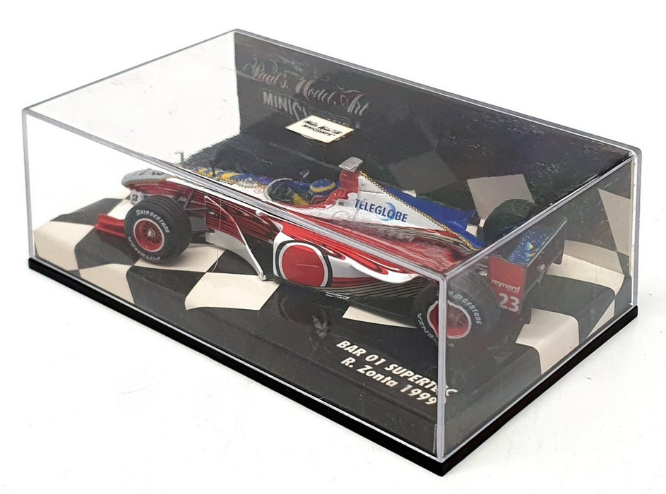 Minichamps 1/43 Scale 430 990023 - F1 BAR 01 Supertec - R.Zonta 1999