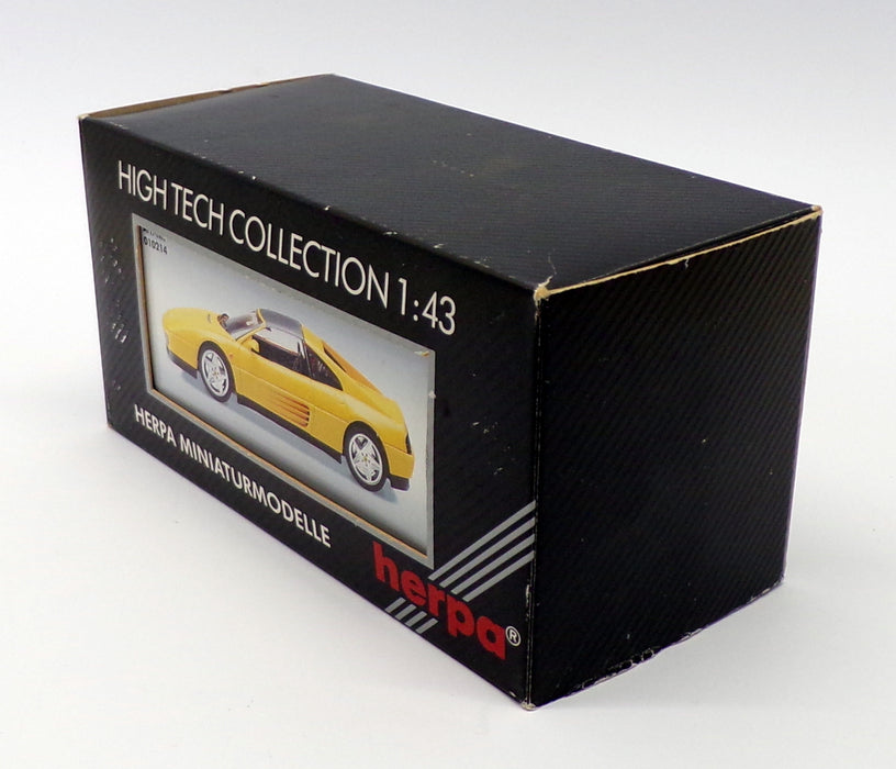 Herpa 1/43 Scale Model Car 010214 - Ferrari 348 TS - Yellow