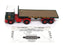 Lledo 1/76 Scale DG186001 - ERF LV Flatbed Trailer Truck - Eddie Stobart