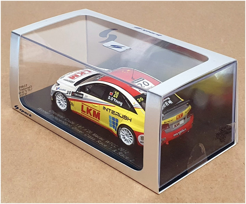 Spark 1/43 Scale Resin S2493 - Chevrolet Cruze 1.6T Macau WTCC 2014