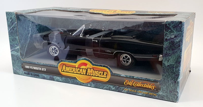 Ertl 1/18 Scale Diecast 32020 - 1969 Plymouth GTX - Black