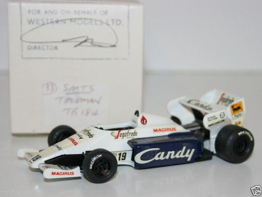 WESTERN MODELS MIKE STEPHENS 1st PROTOTYPE MODEL - SMTS - TOLEMAN TG184 - SENNA